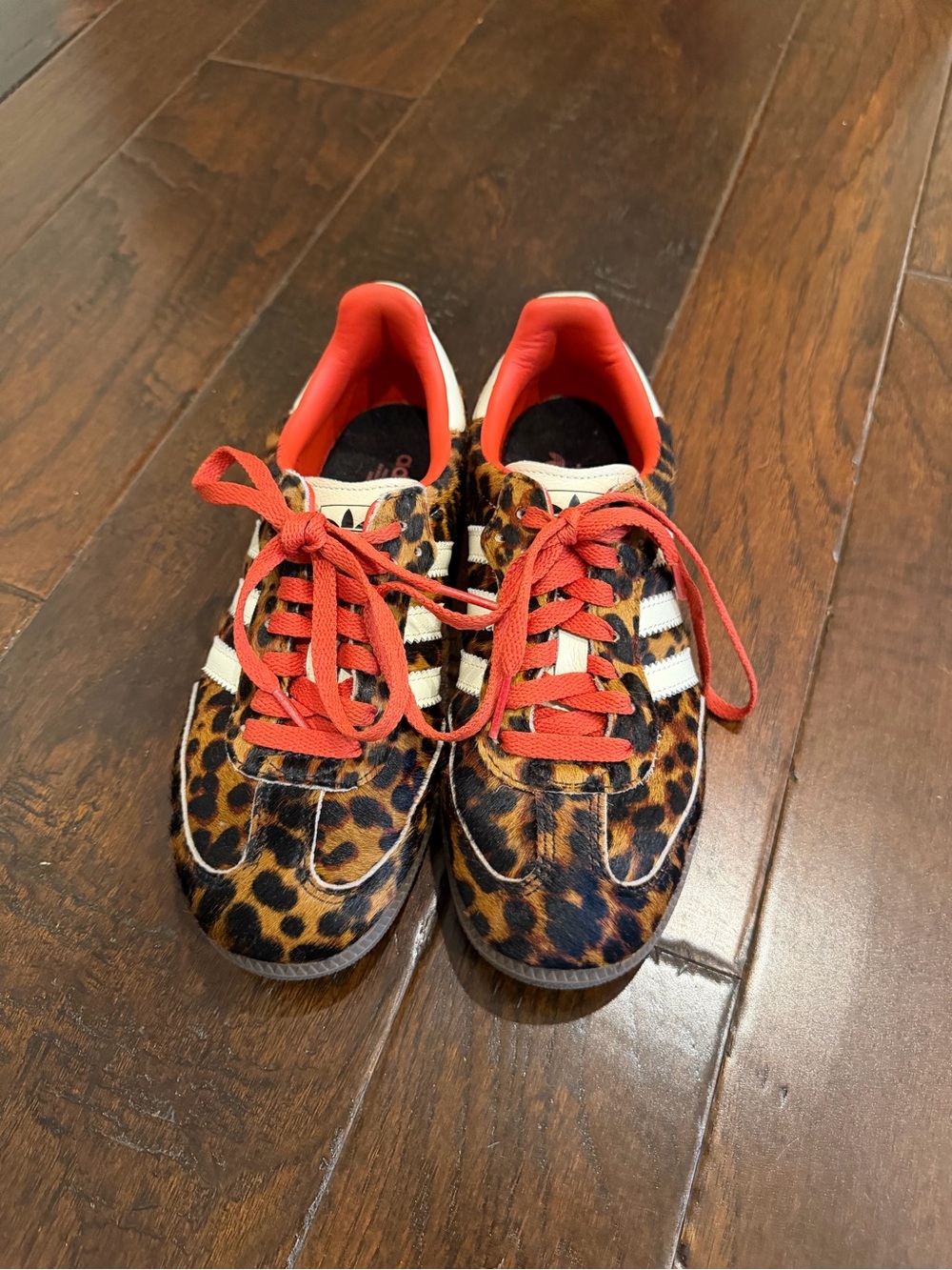 adidas Samba Red Leopard Sneakers